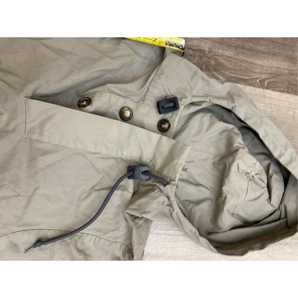 Marni Green Cotton Drawstring Rain Jacket, Sz Italy 38 /US Medium*, MSRP $2100 - Picture 5 of 11